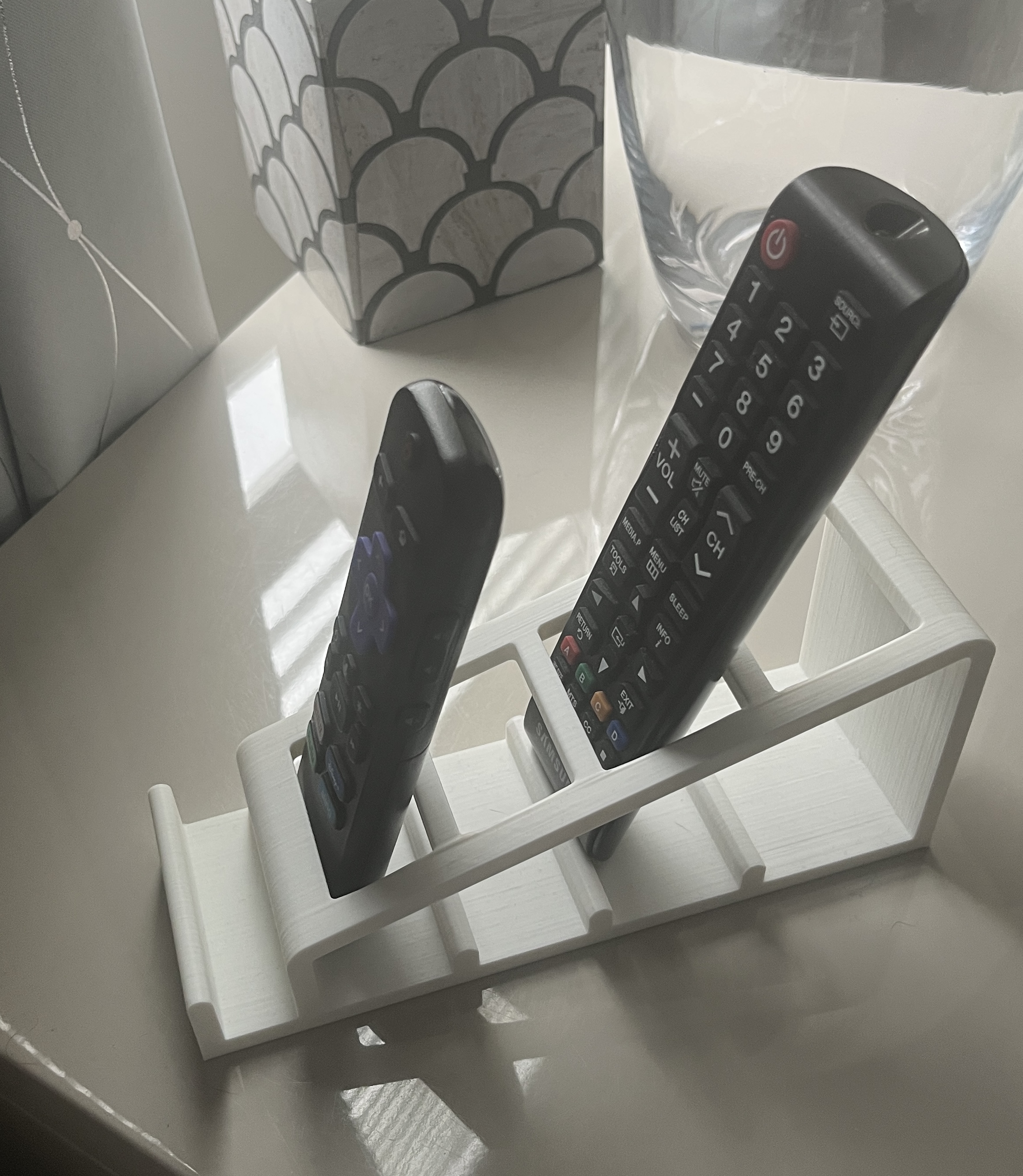 4 TV Remote/Clicker Holder and Phone Stand by dmacnulty | Download free ...