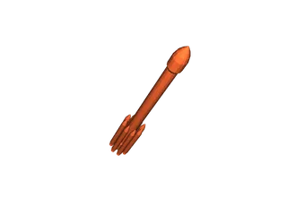 Delta Rocket by Books | Download free STL model | Printables.com