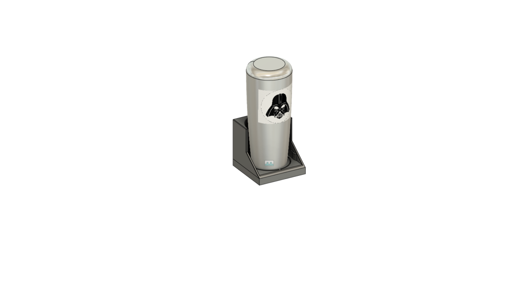 Bedside Tumbler Holder w/ Drainage