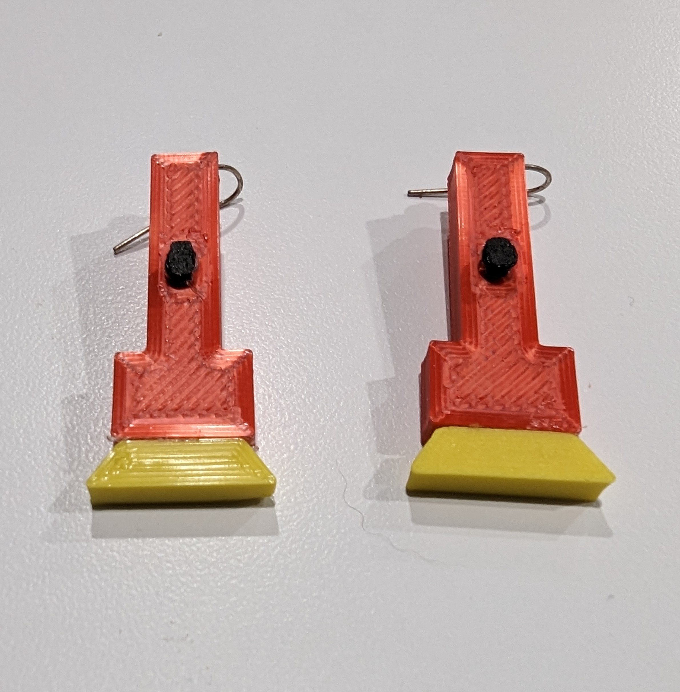 Flashlight earrings