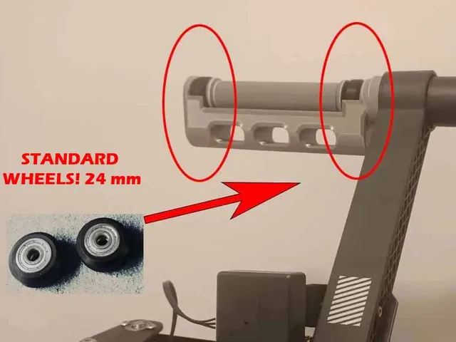 Replacement spool holder for Elegoo Neptune 3 Pro/Plus/Max printers (plus many others)