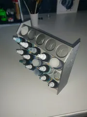 Paint display for bottles 30mm diameter