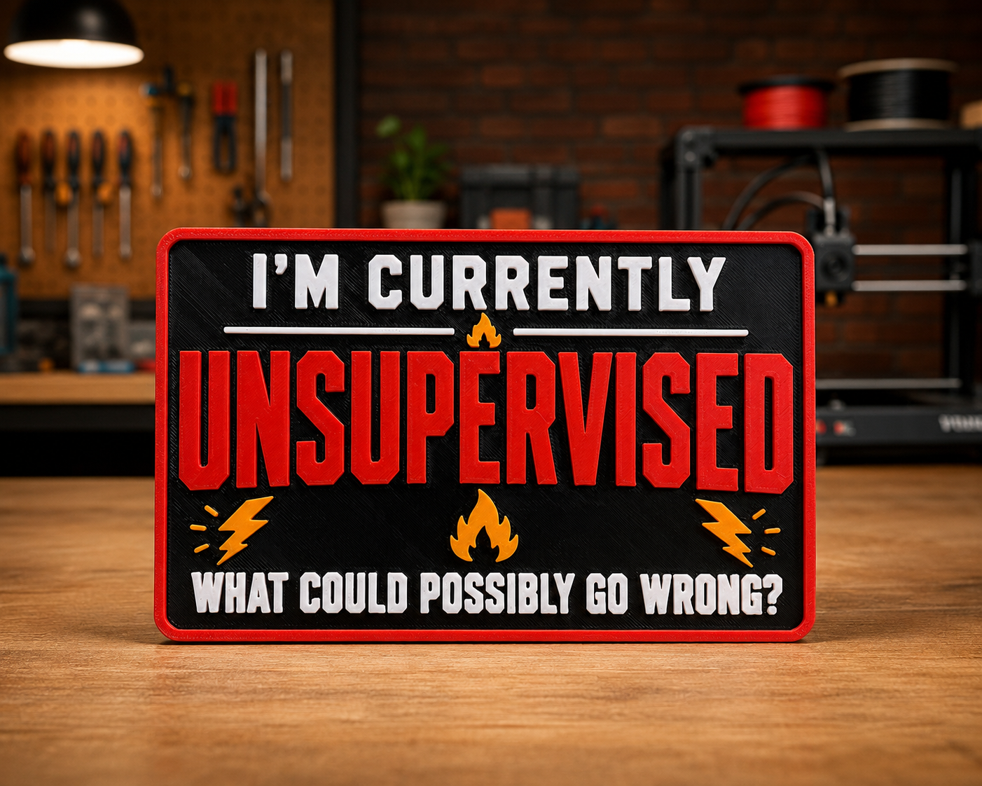 I'm currently unsupervised