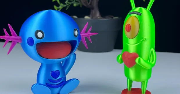 cute plankton par press print | Téléchargez gratuitement un modèle STL ...