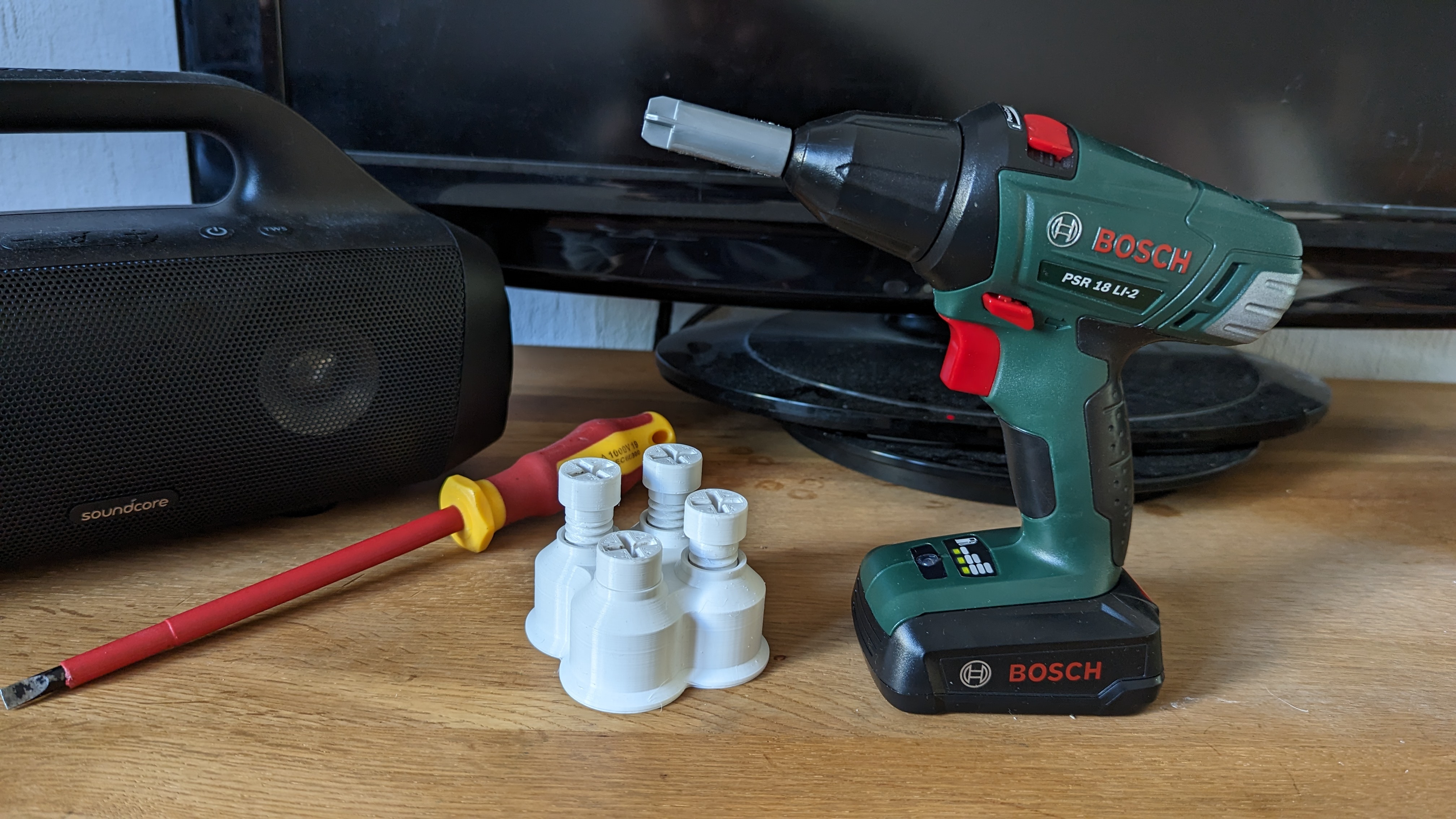 Screw toy for kids v2 (toy cordless screwdriver compatible)