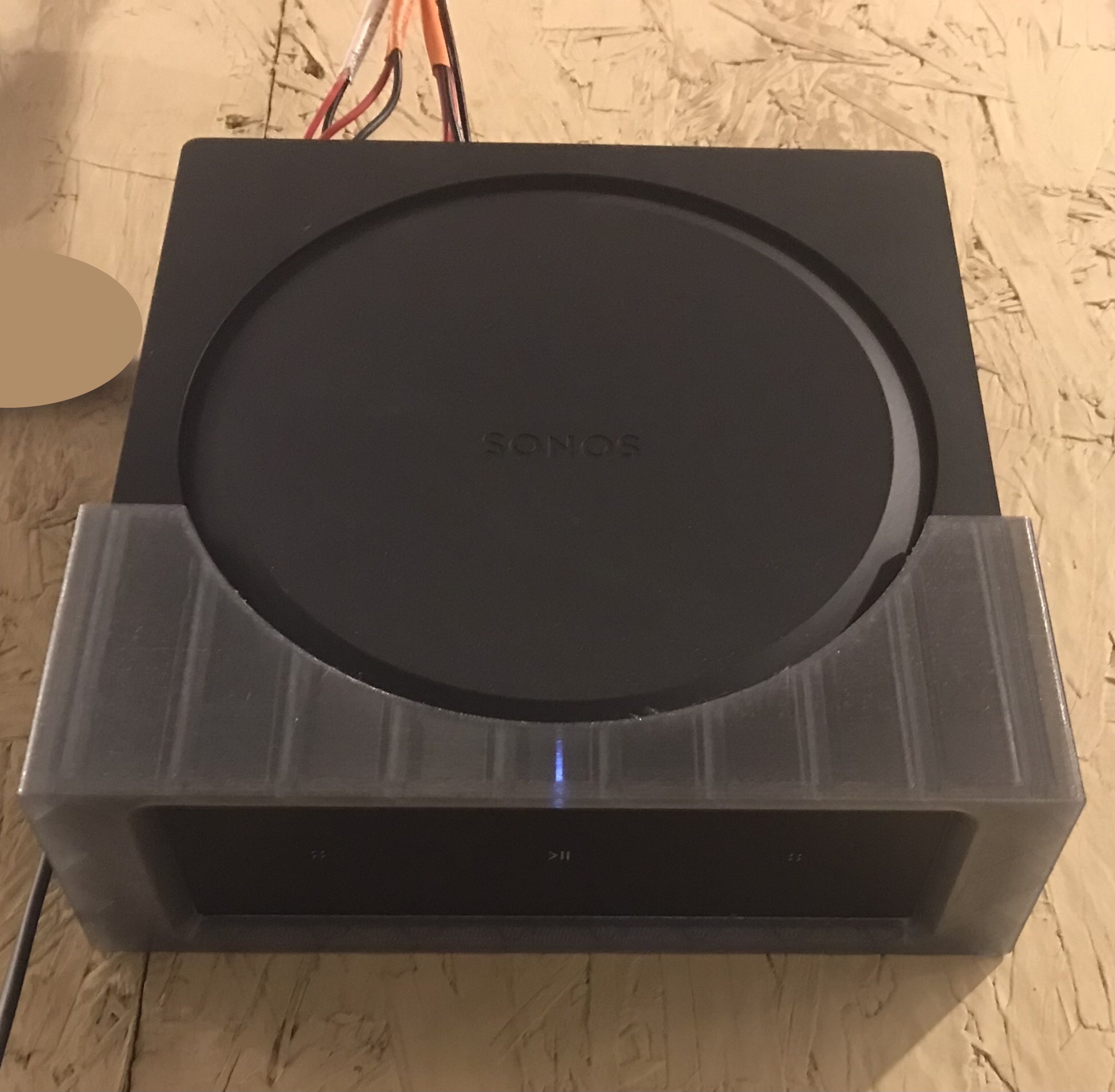 Sonos Amp Wall Mount by beeeee Download free STL model