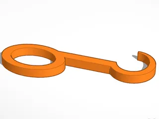 Simple hook by Raul Bejarano | Download free STL model | Printables.com