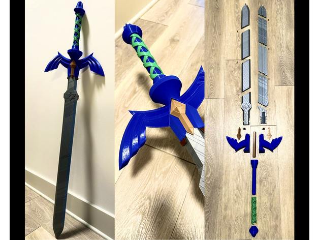 MASTER Sword (No glue, assembles smooth!)