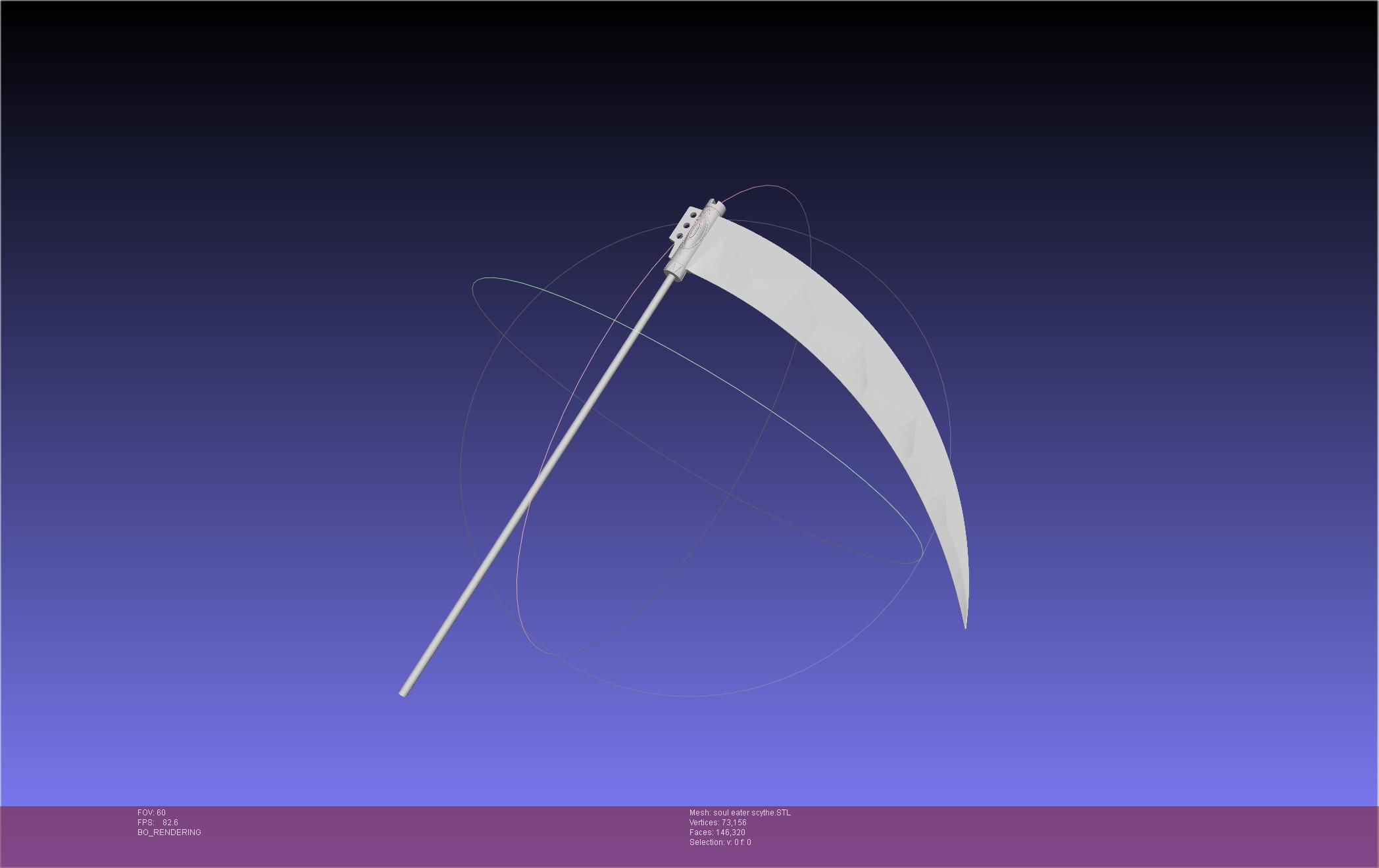 Soul Eater Scythe Assembly