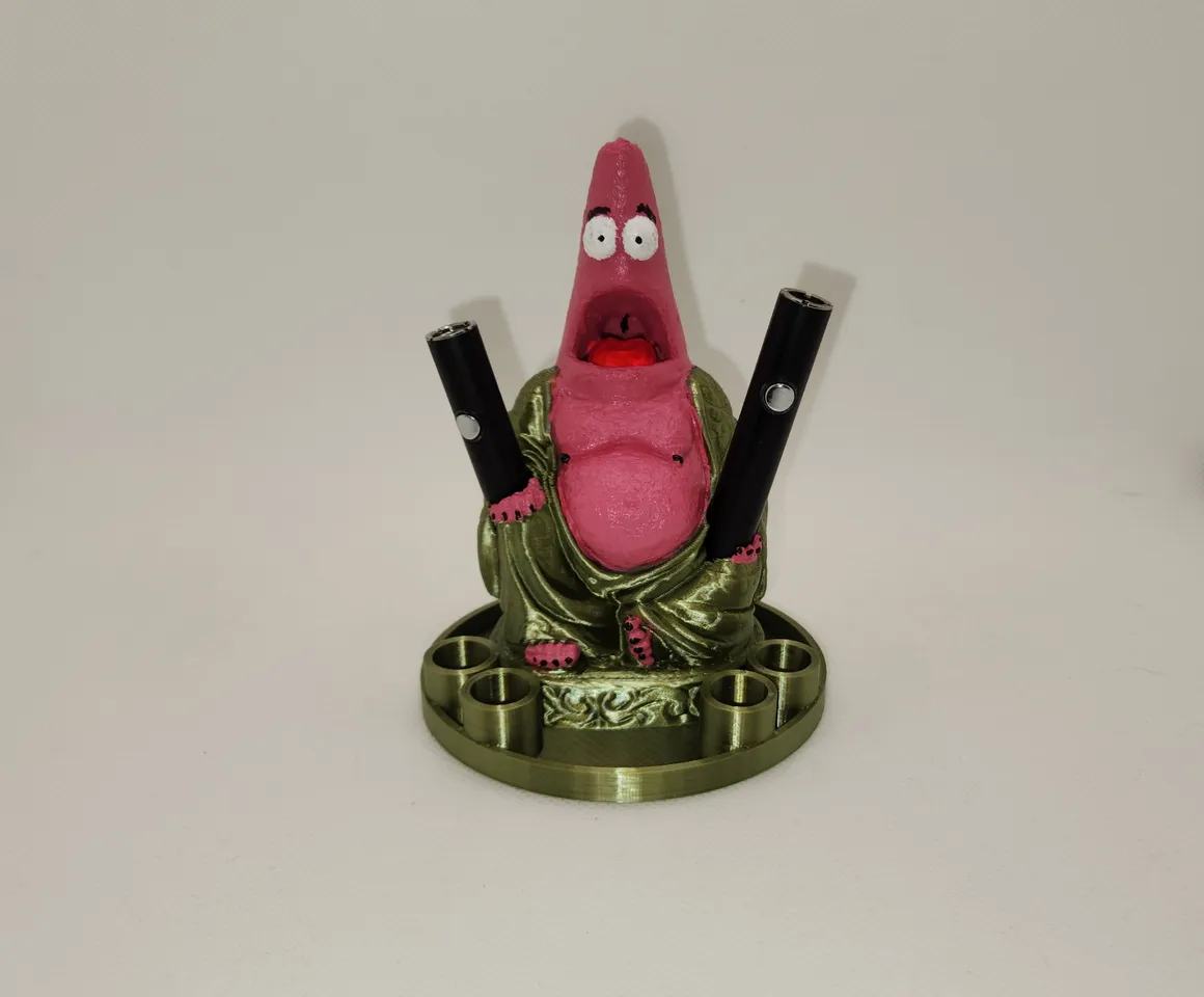 Patrick Buddha Vape Holder by Ken | Download free STL model
