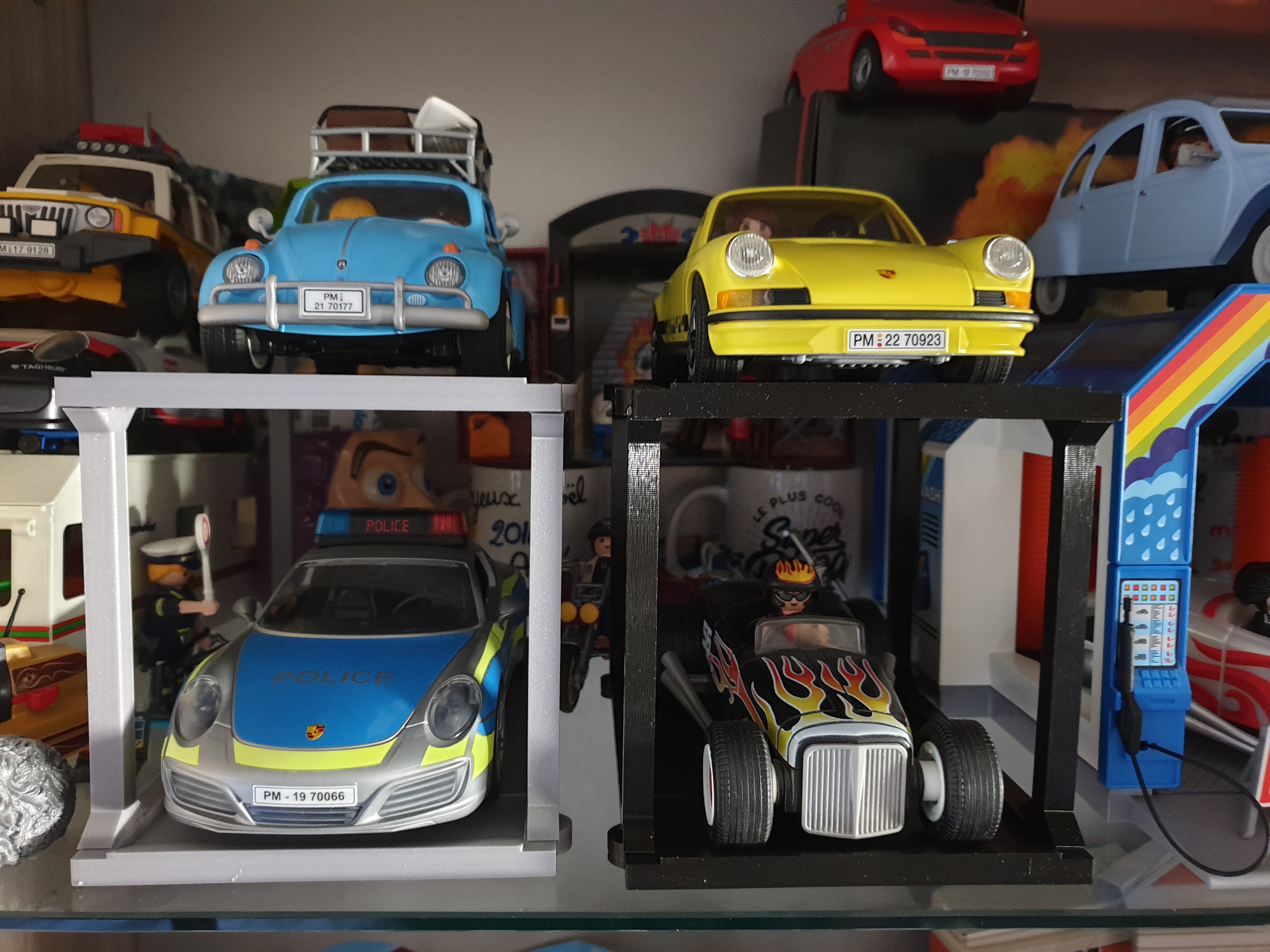Lift pour véhicules Playmobil (et 1/18)