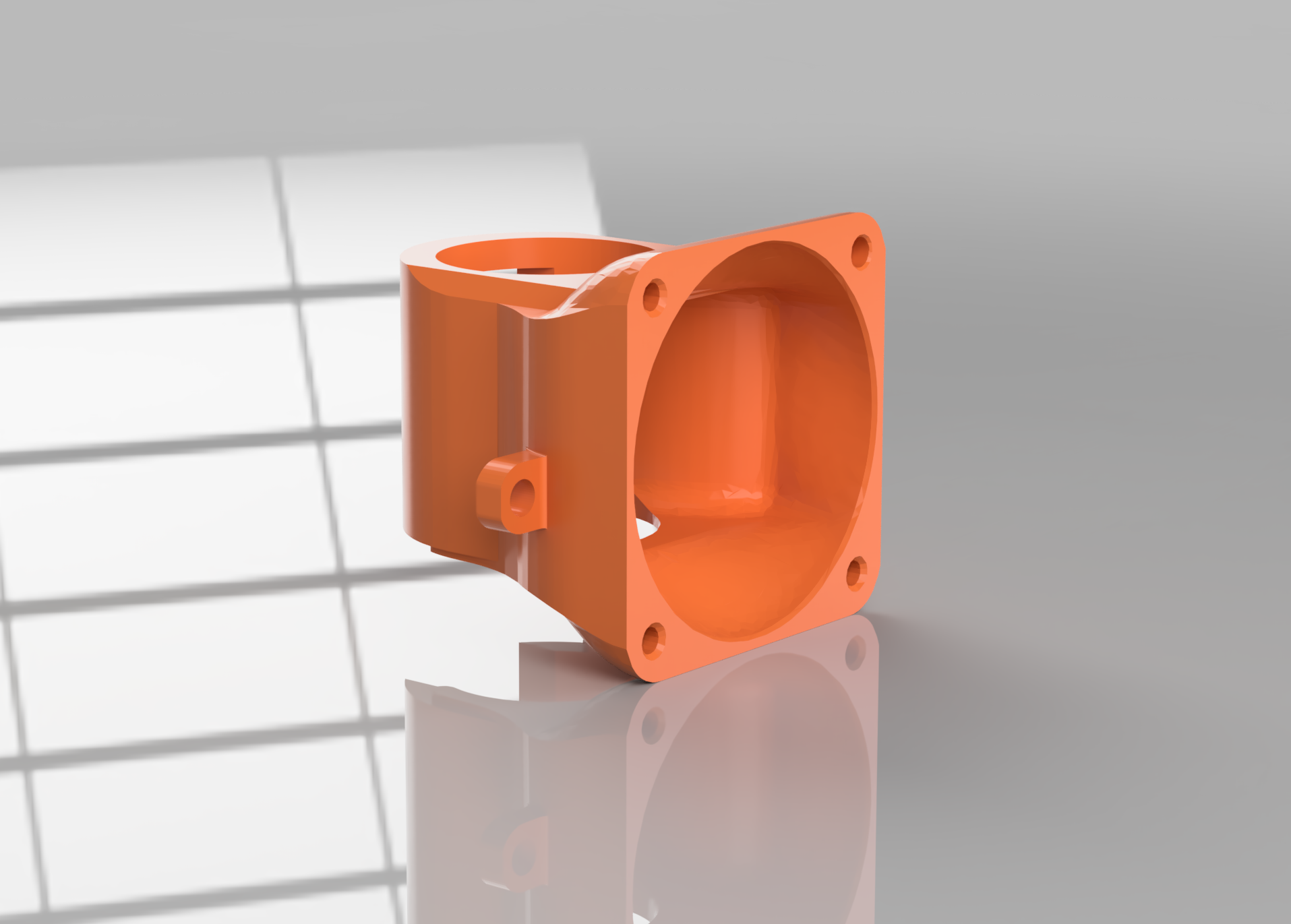 [40mm] Dragon Hotend Fan Mount for Hydra V6