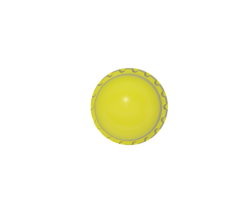 Miniatura 2 do modelo 3D Presta Valve Cap