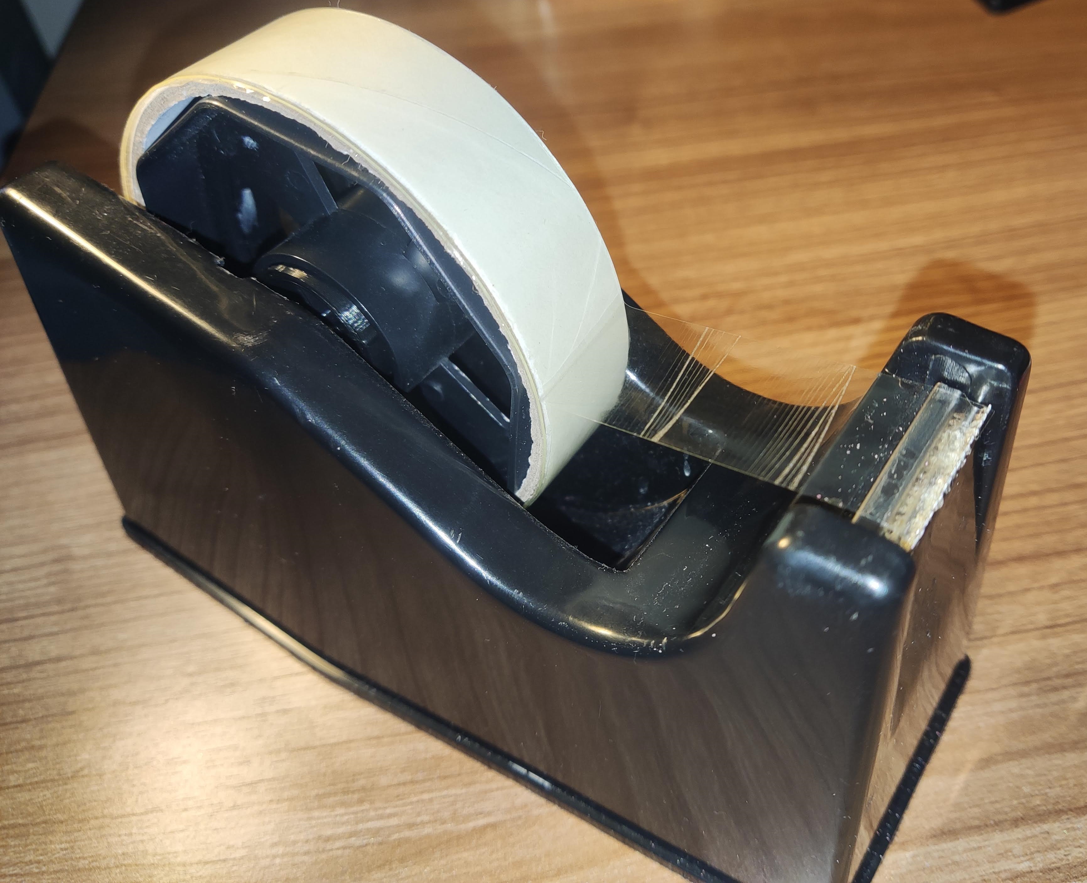 Sticky Tape (Sellotape) Dispenser Core Wheel Replacement by Chad Cooper