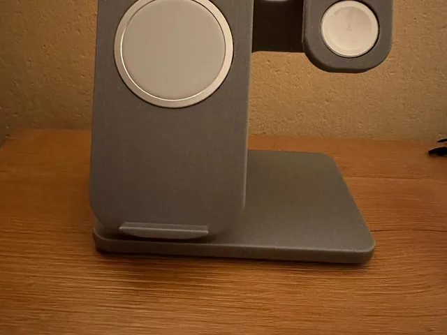 MagSafe iPhone 14/15 Pro Max and Apple Watch charging stand