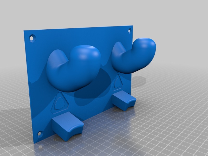 HTC Vive Controller Wall Mount by Abomb | Download free STL model ...