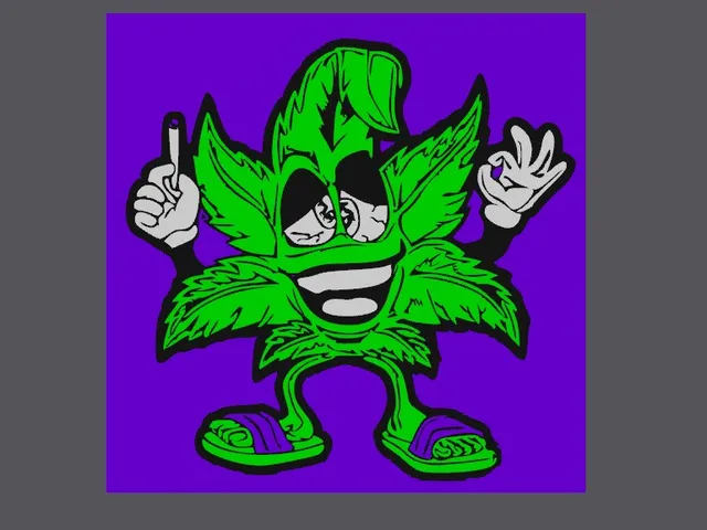 420 coaster/wall plaque