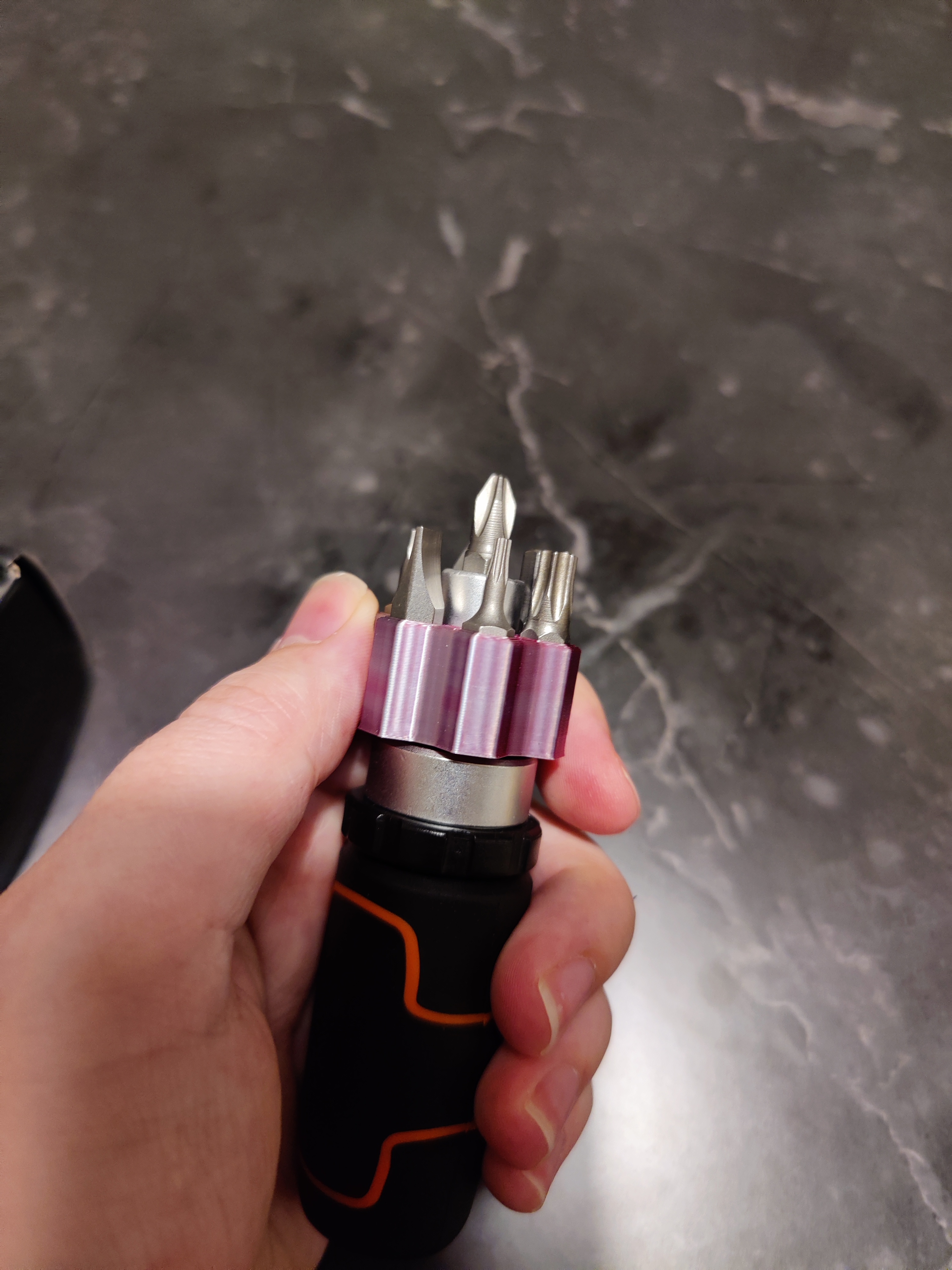Convenient hexbits holder