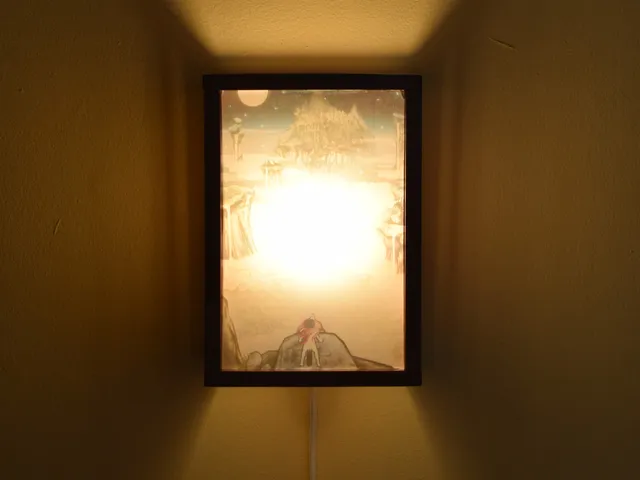 Andon (行灯) - Wall-mounted traditional Japanese style lamp