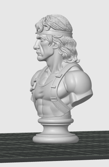 Epic Action Hero Bust — miniatura 5