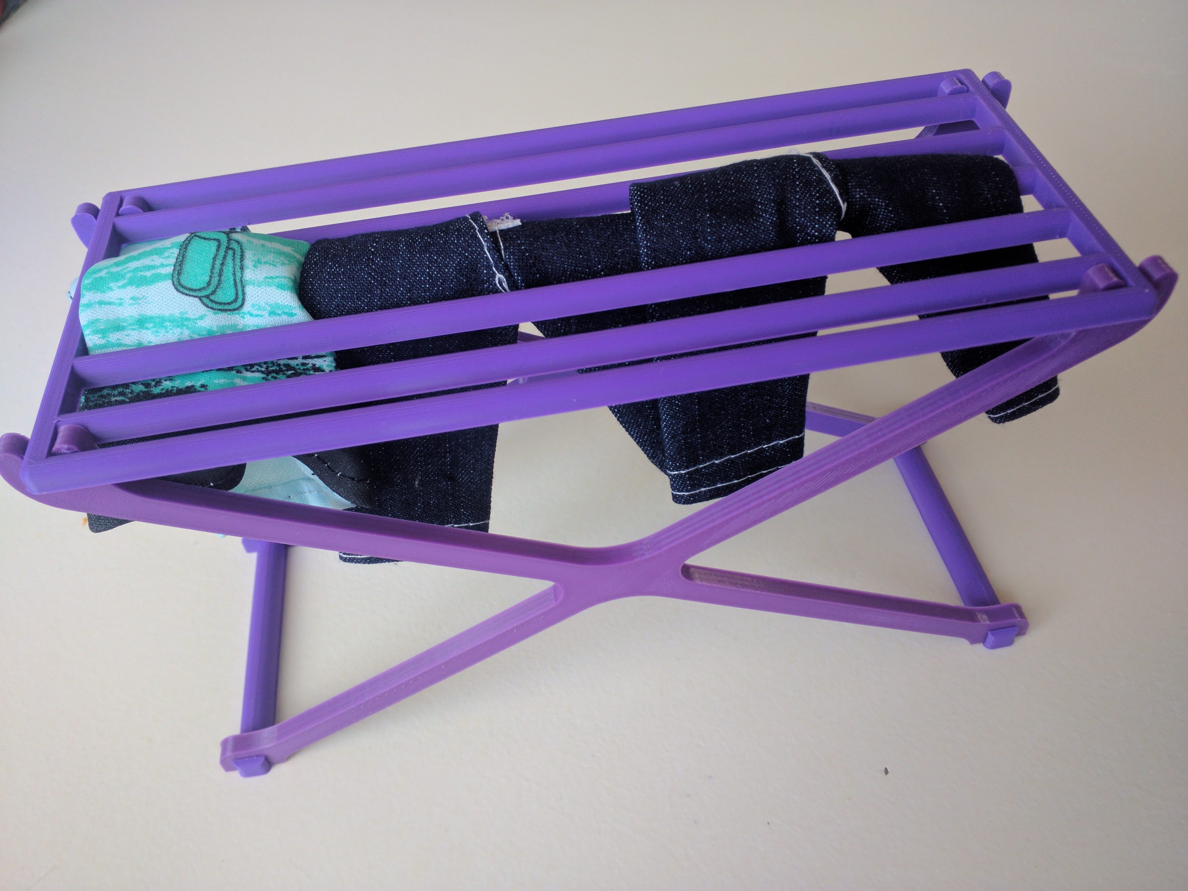 Suszarka na pranie - zabawki dla lalek (Clothes dryer - toys for dolls)