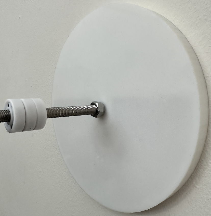 KiMe - kinetic sculpture french cleat wall mount