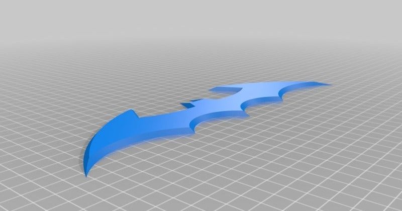 Batarang By BajTech Download Free STL Model Printables Batarang By BajTech Download Free STL Model Printables