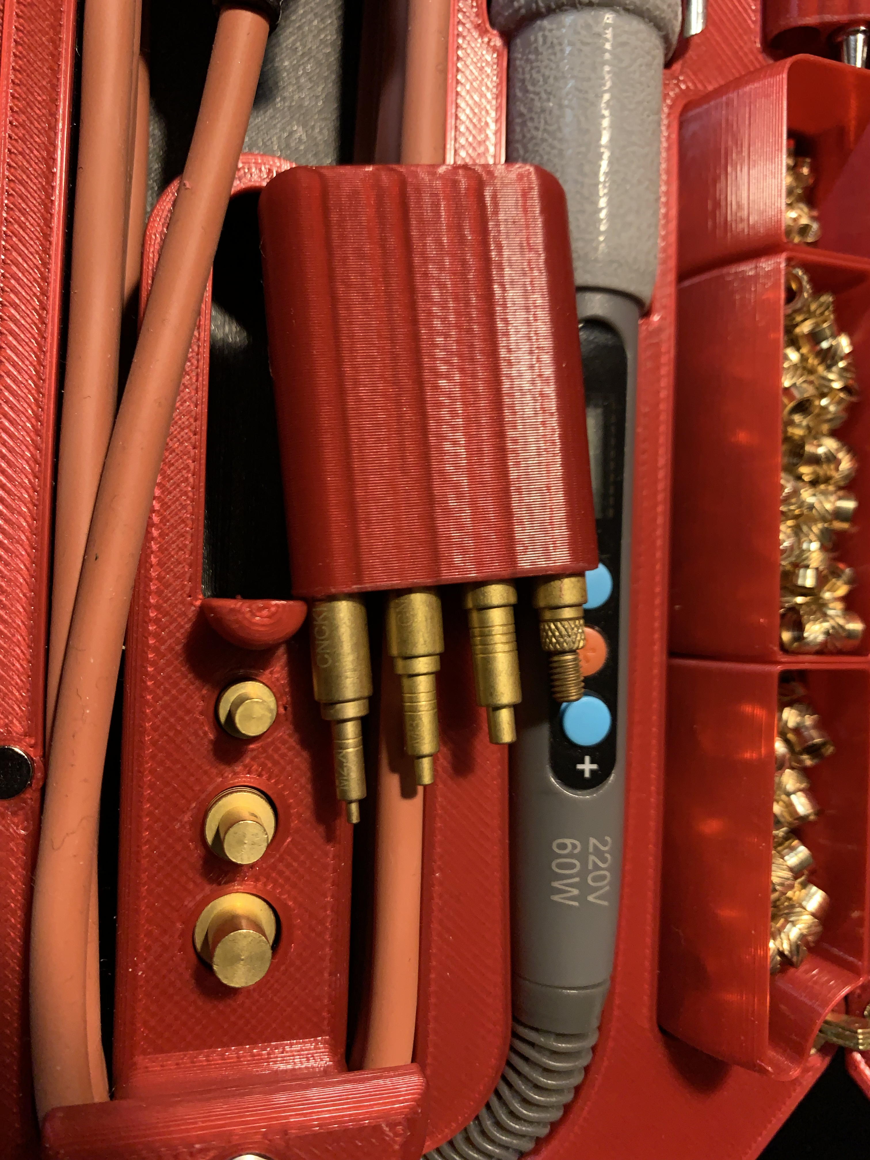 CNC Kitchen Soldering Iron Box by steffanders Download free STL model