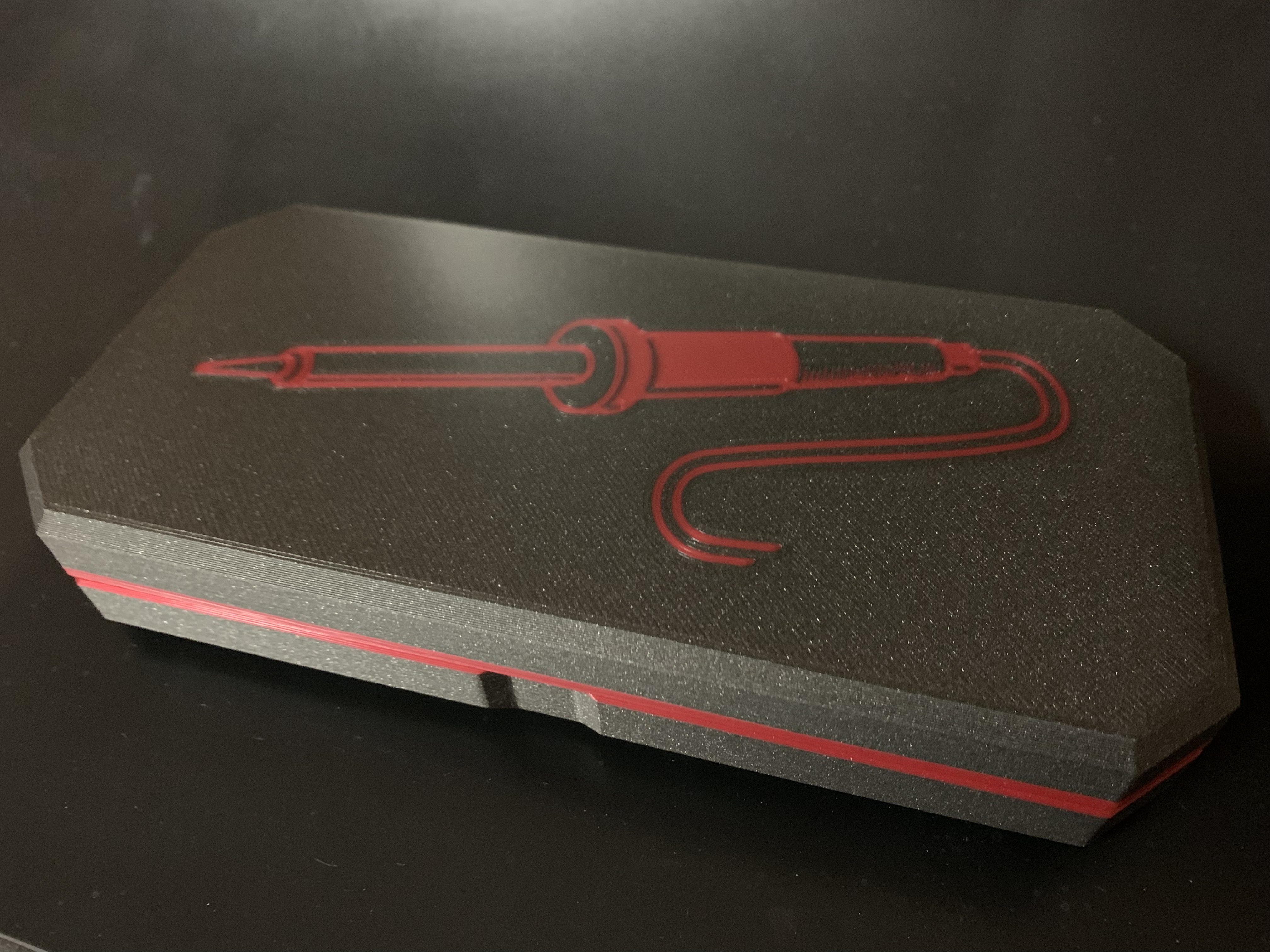 CNC Kitchen Soldering Iron Box by steffanders Download free STL model