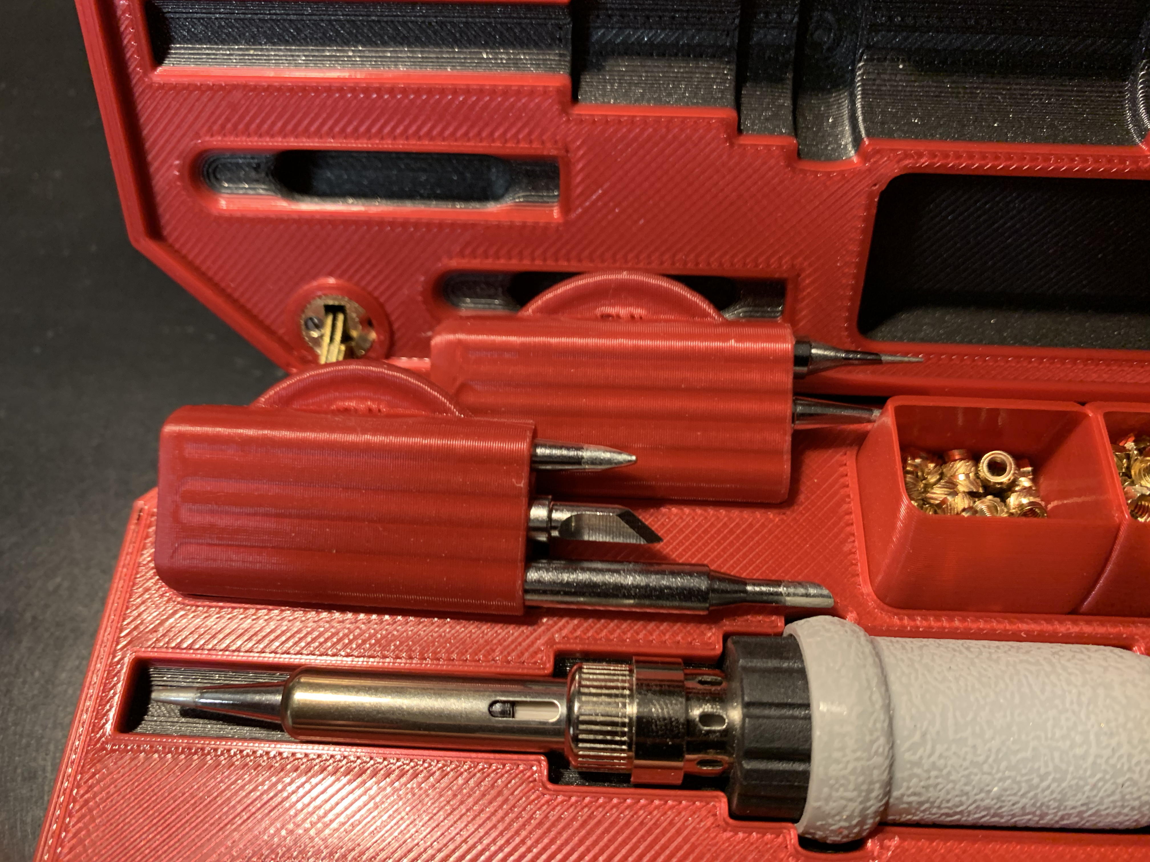 CNC Kitchen Soldering Iron Box by steffanders Download free STL model