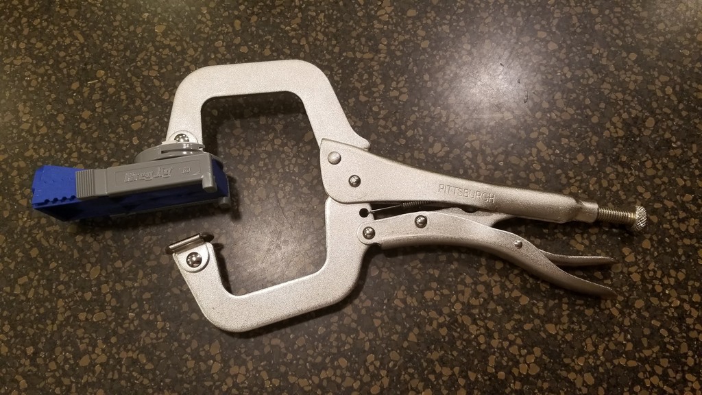 Kreg Jig Clamp Adapter by SecurityYak Download free STL model