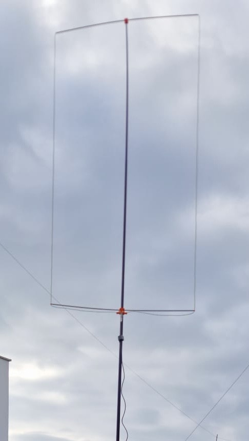 50 MHz "Door Frame" Loop Antenna