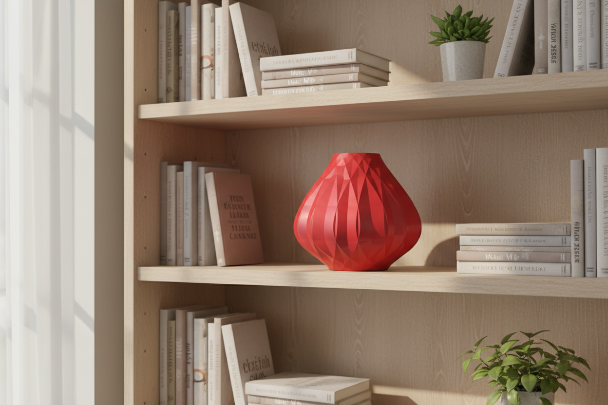 Helix Flow Decorative Vase