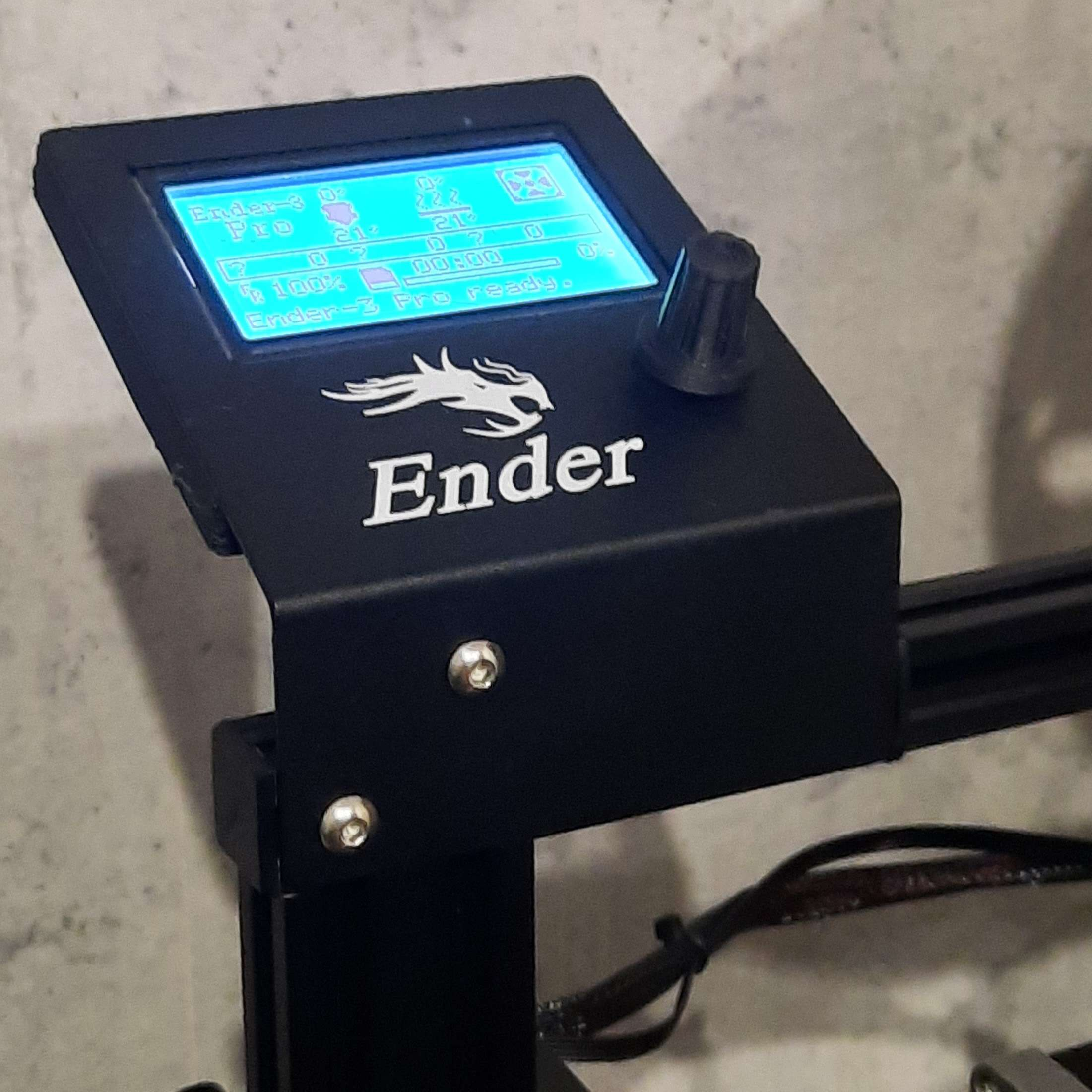 Ender 3 display relocation