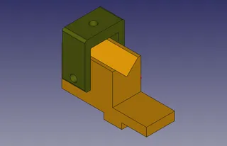 Pen blank squaring jig