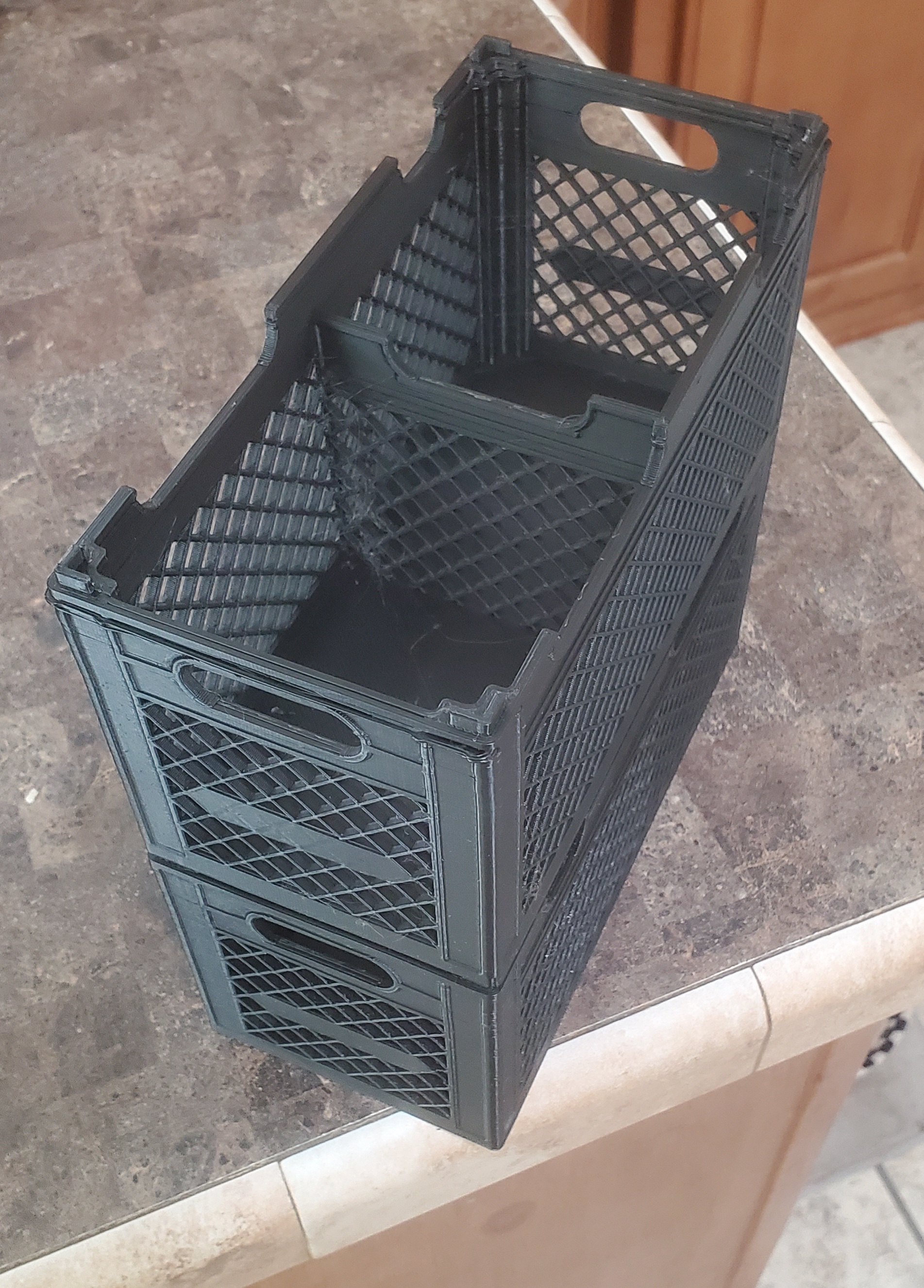 Stackable Crate (large with dividers) by Manguy dude Download free