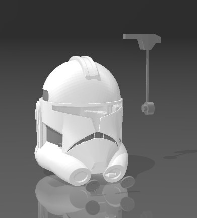 Miniatura 2 do modelo 3D Captain Rex inspired Helmet