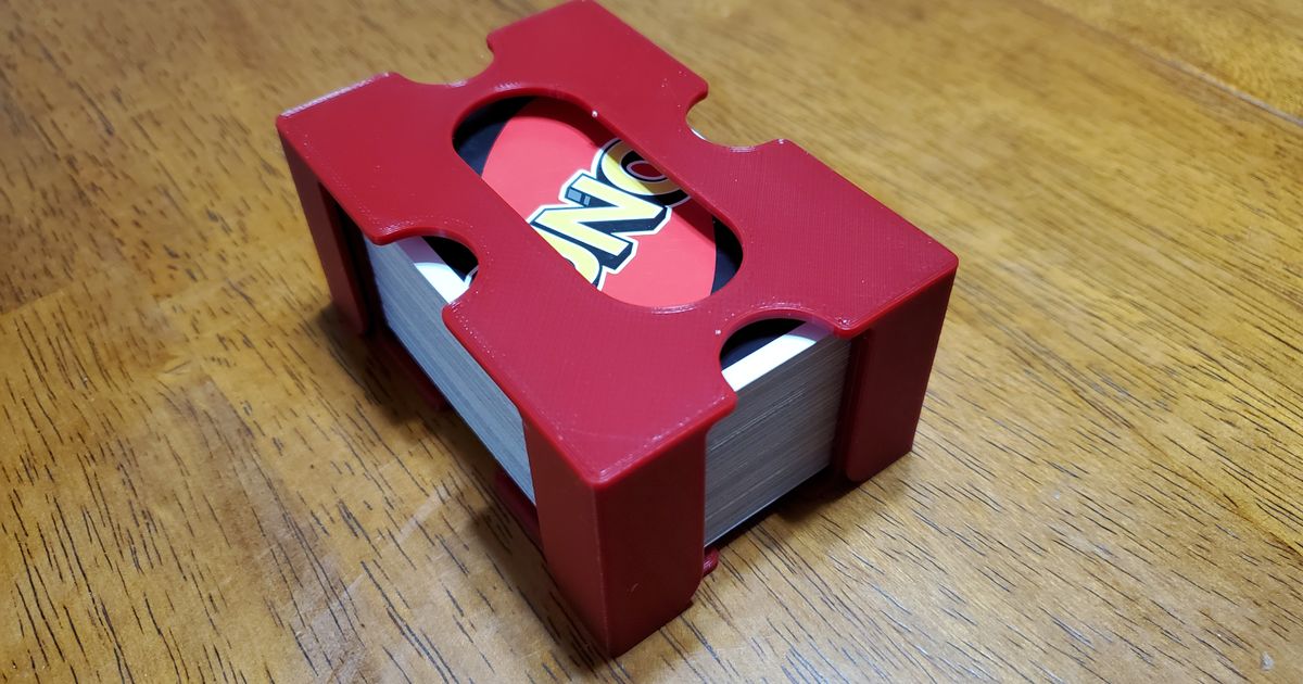 Playing Card Holder and Case by snayls Download free STL model