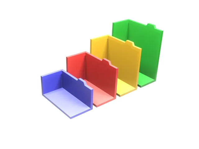 Google Drive Folder Icon 3D