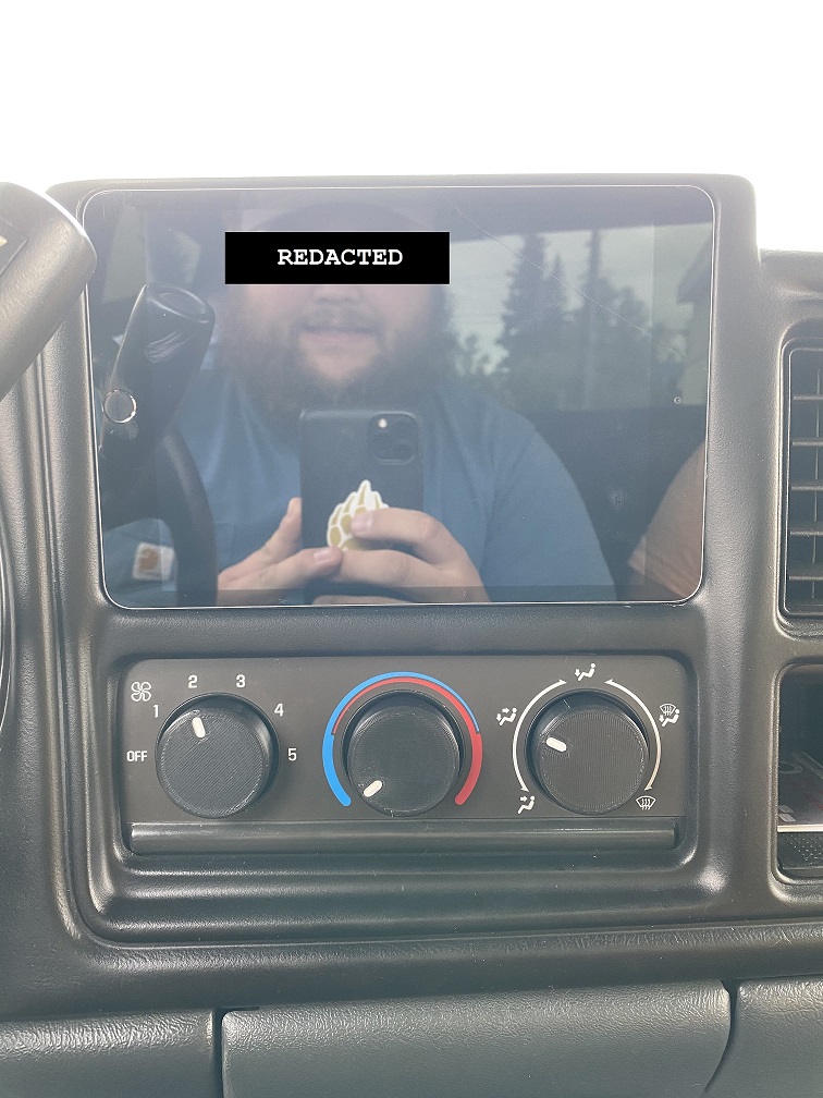 GM Headlight / HVAC Control Knobs & Switch Panel