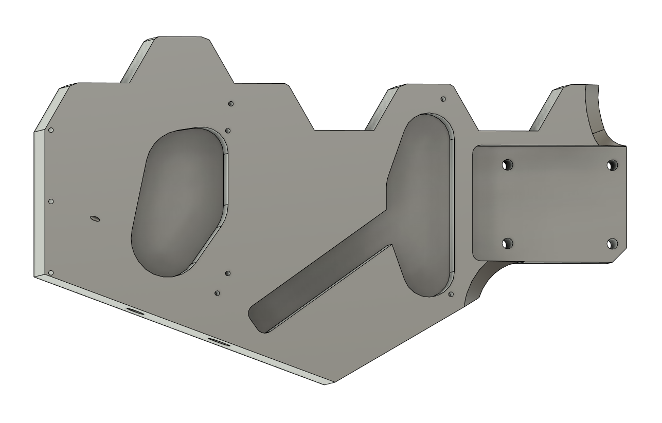 Prusacaster - Fixed Middle (core) Piece