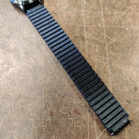 Watch wristband - 16/20mm by NiH | Download free STL model | Printables.com
