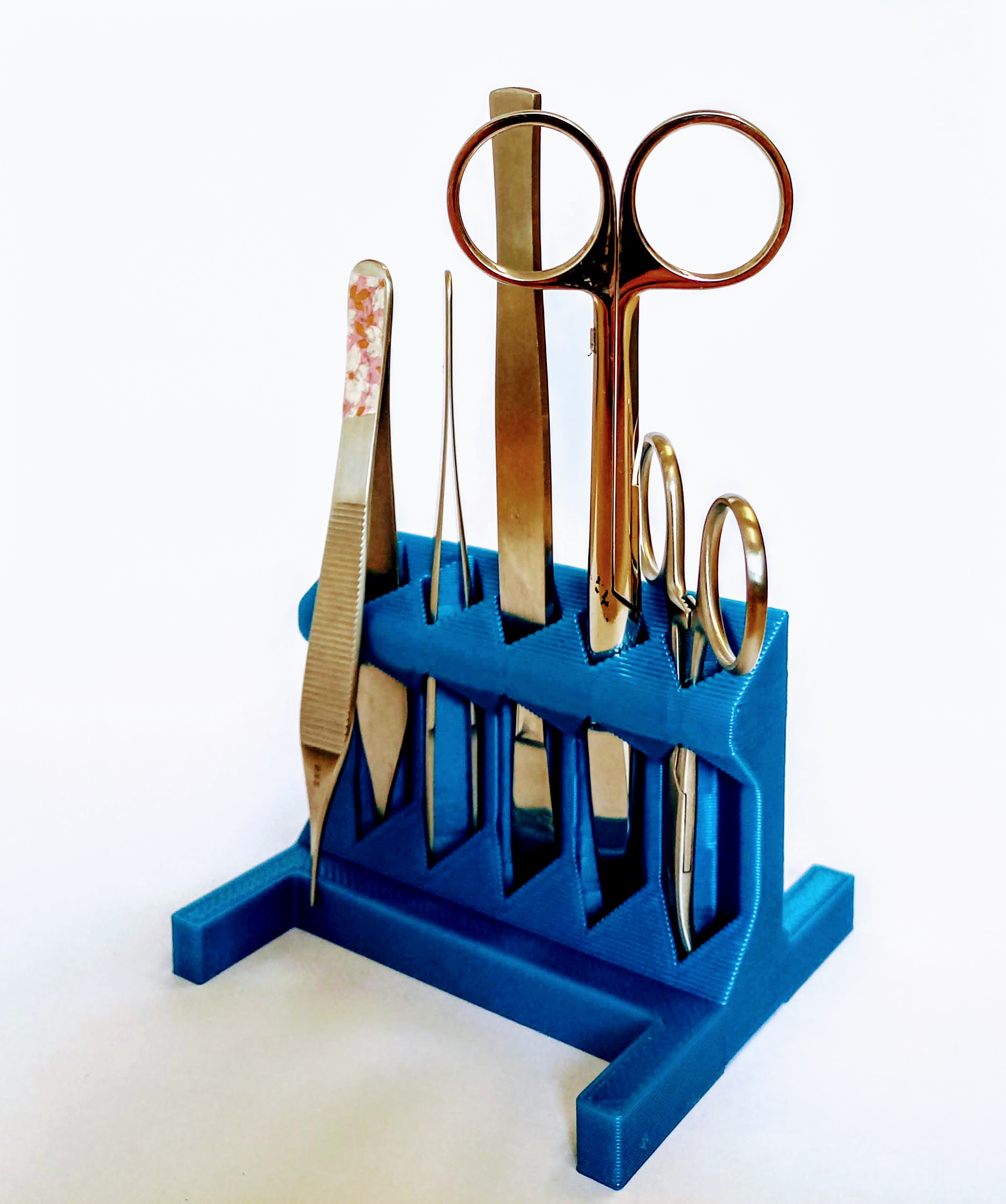 Tweezer/lab tool holder with fugly stabilizers by Fußka Download free