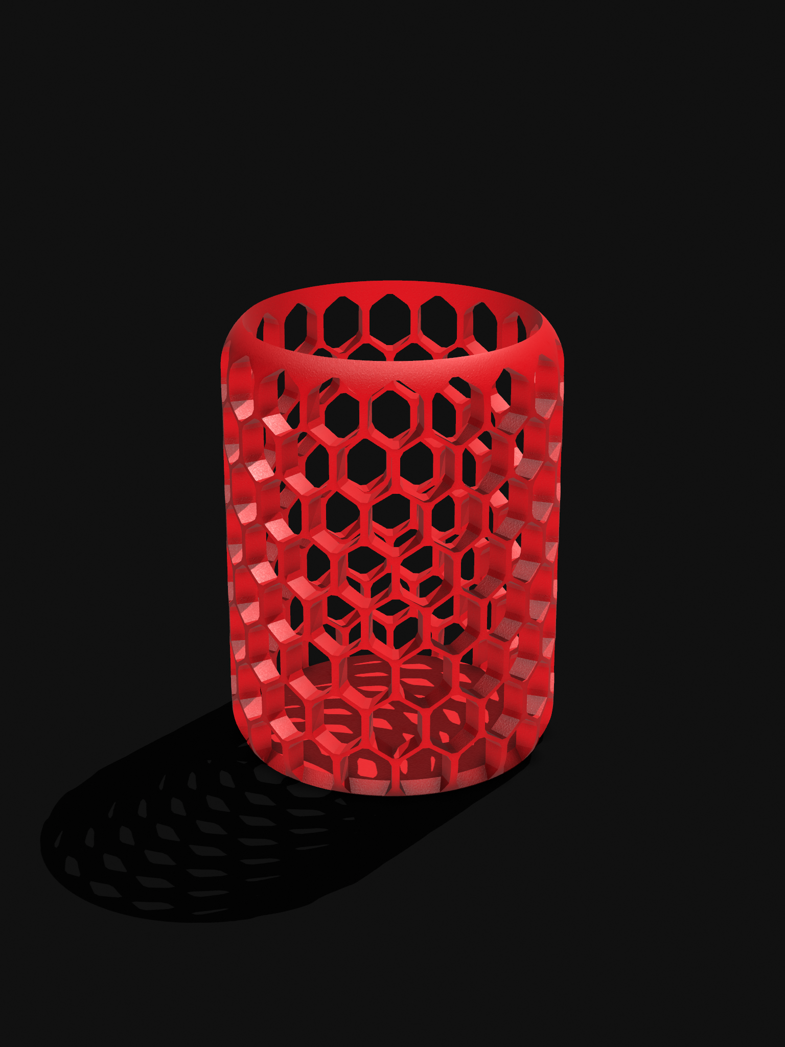 Miniatura 3 do modelo 3D Hex container
