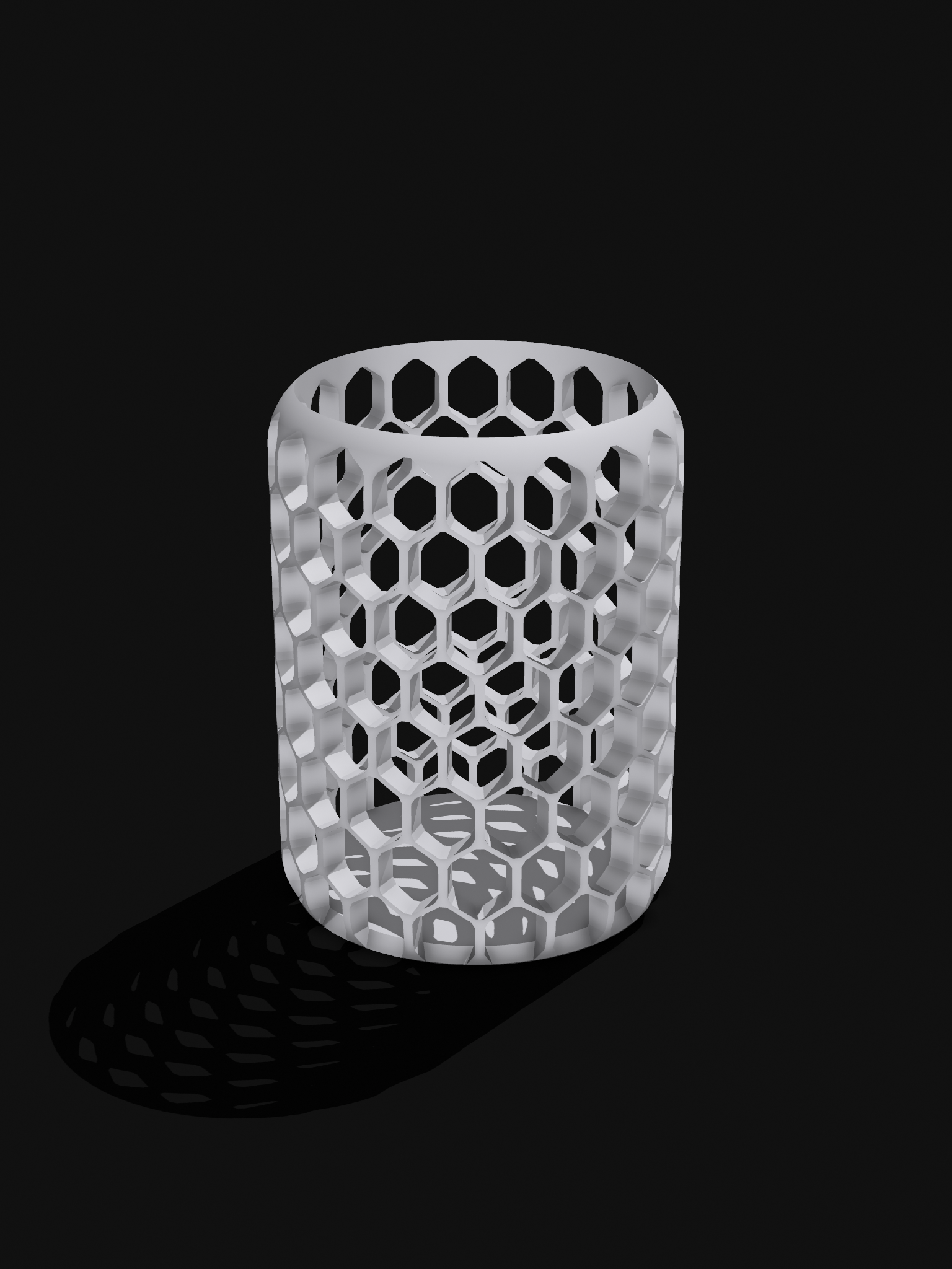 Hex container