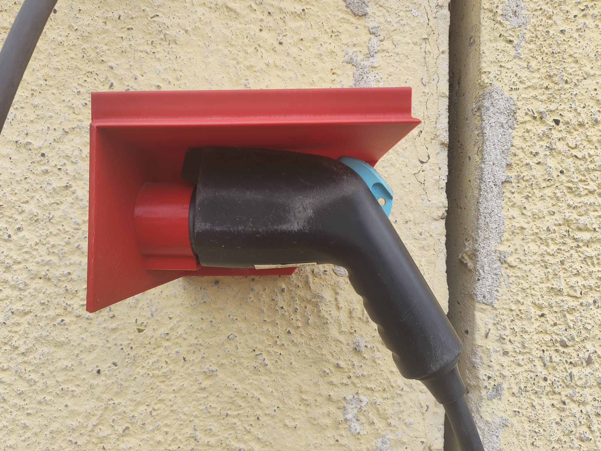 Type 1 charger wall holder
