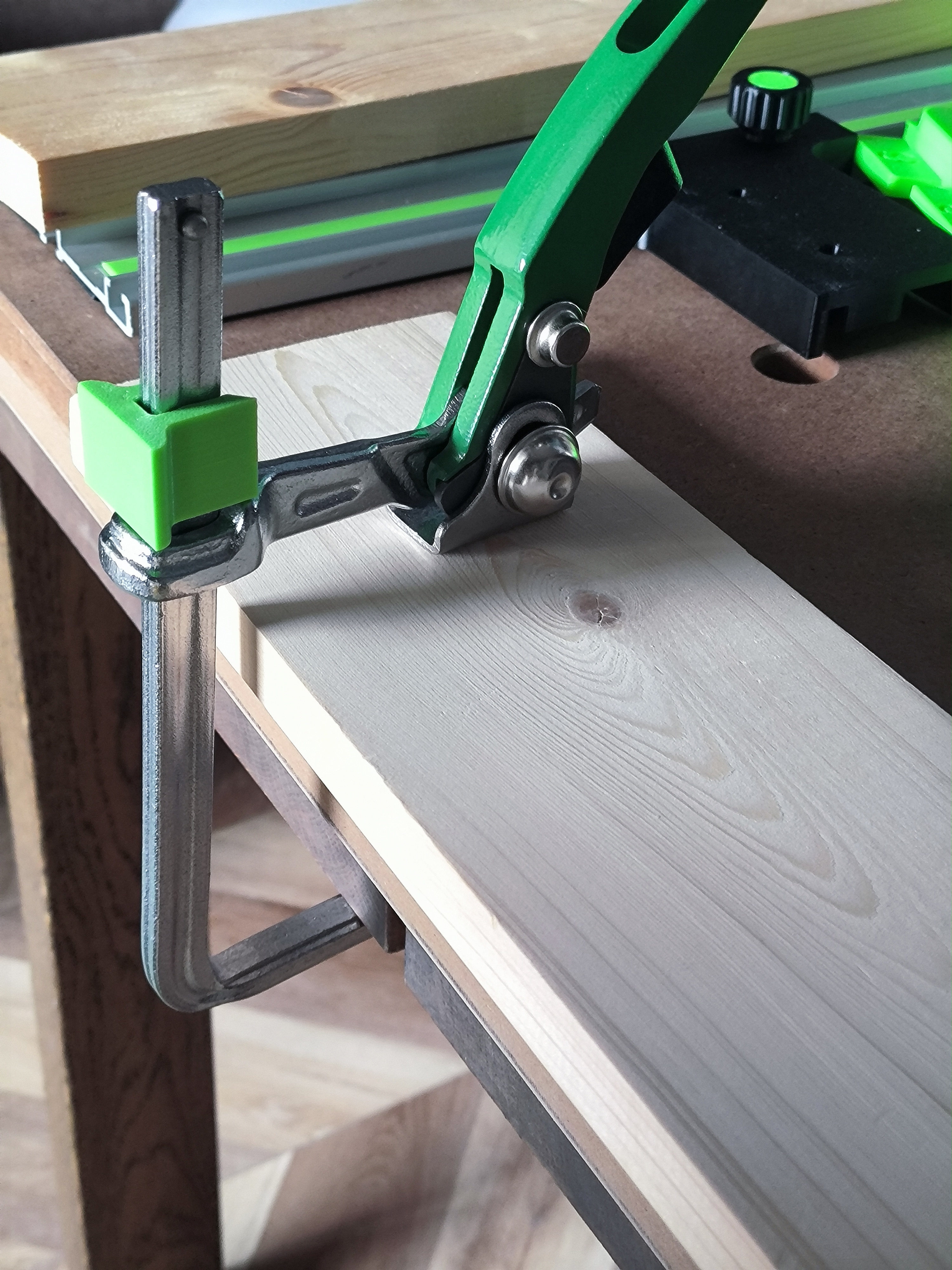 Stop block of Festool quick relase clamp