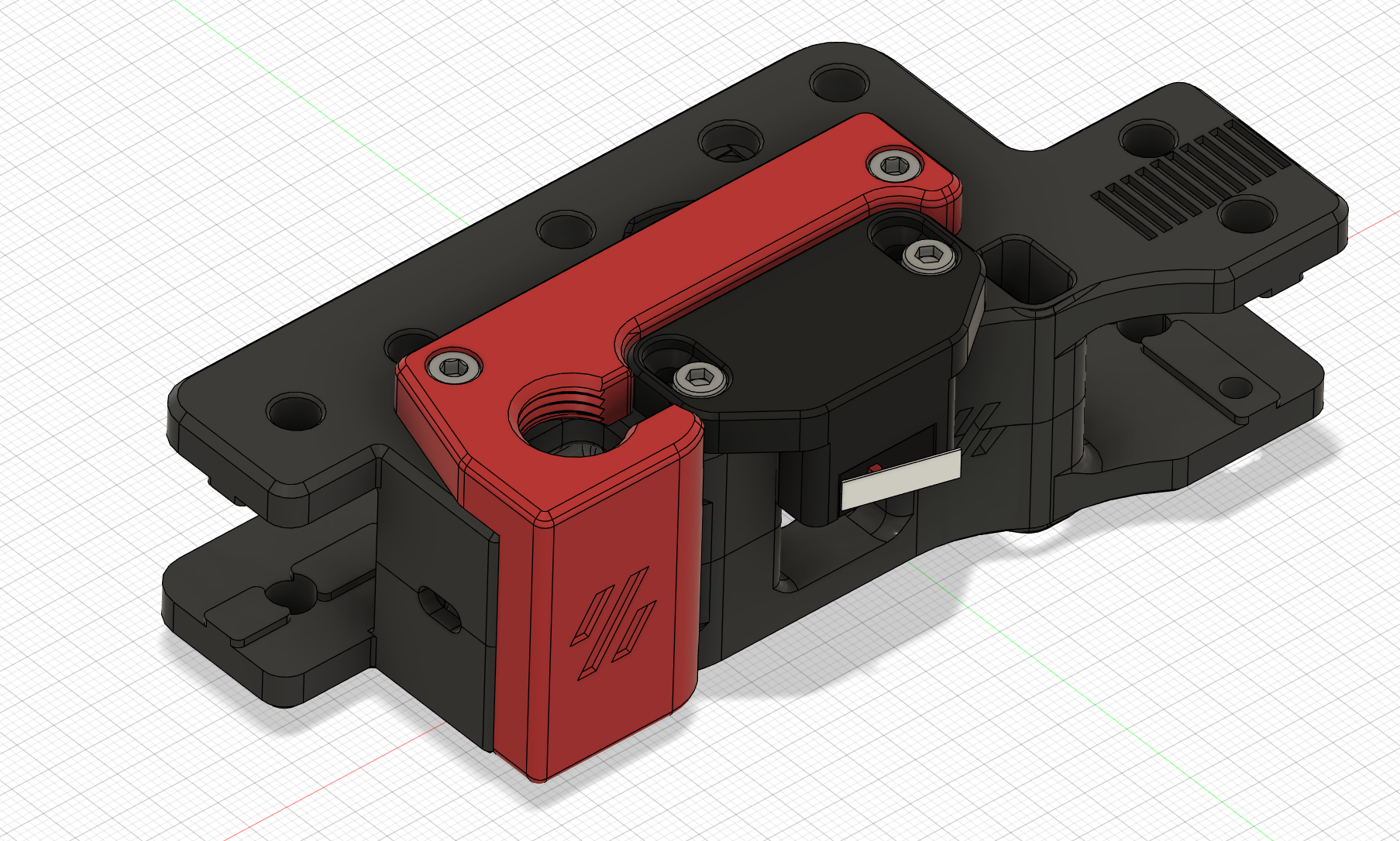 Voron 2.4 A Drive PG7 umbilical mount with cable cutout
