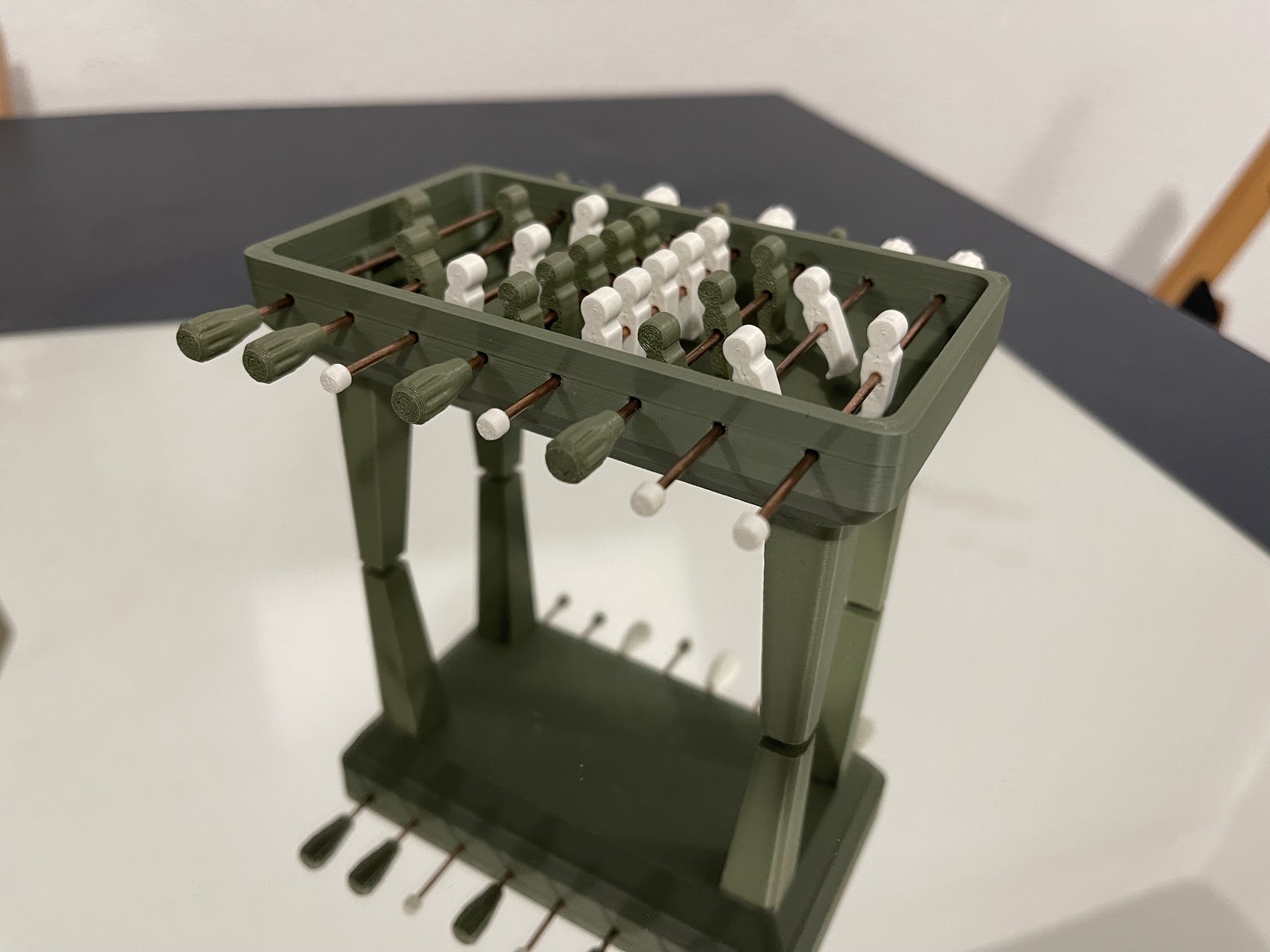 Mini table football