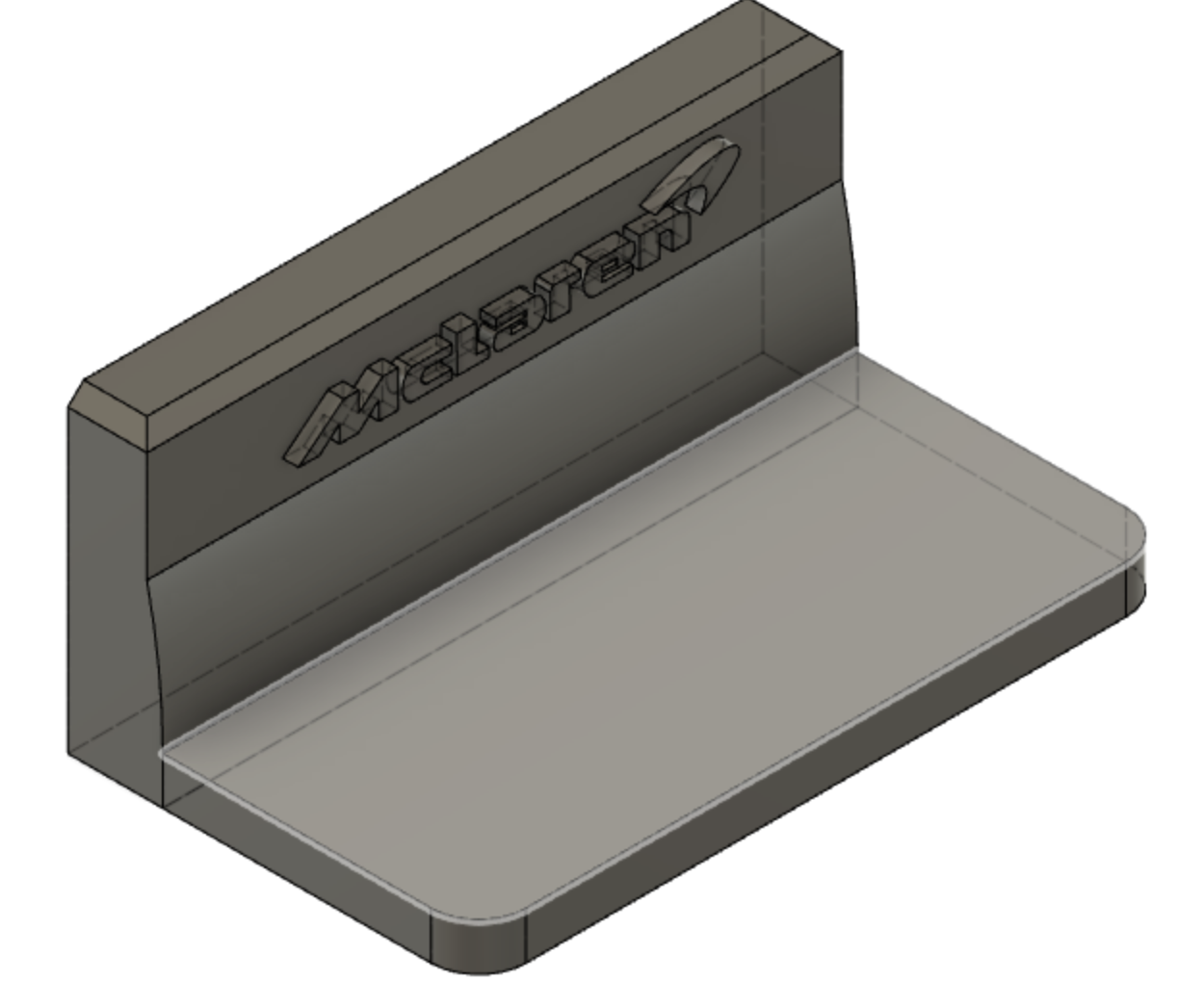 Mclaren Display Car stand by bejoh2009 Download free STL model
